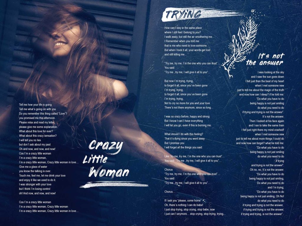 Letras Crazy Little Woman / Trying