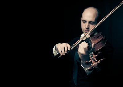 violista musico daniel ibanez fotografo gijon asturias